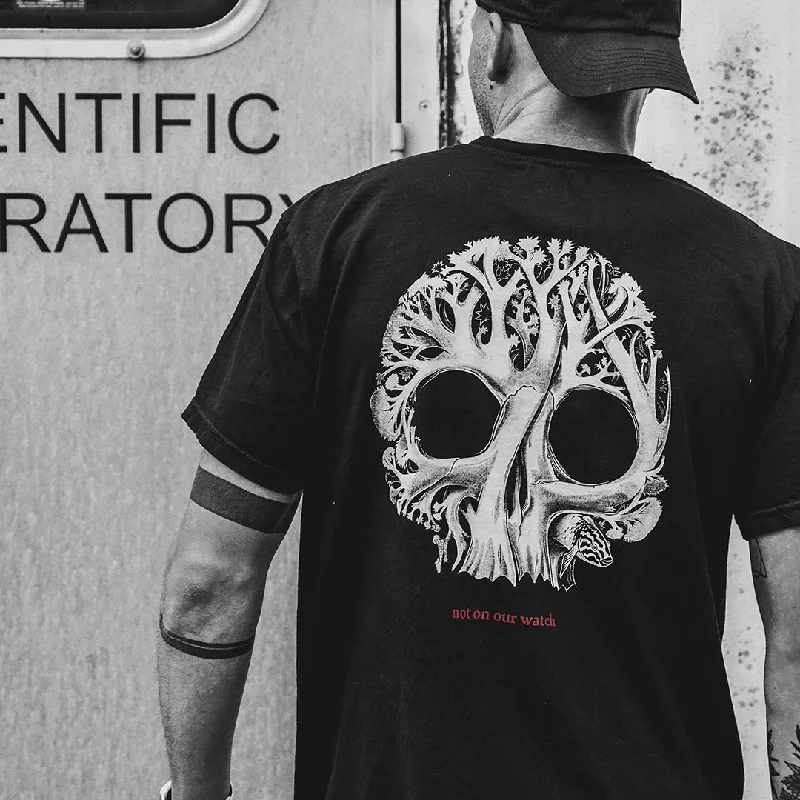 TIDES X WHOI Coral Skull T-shirt