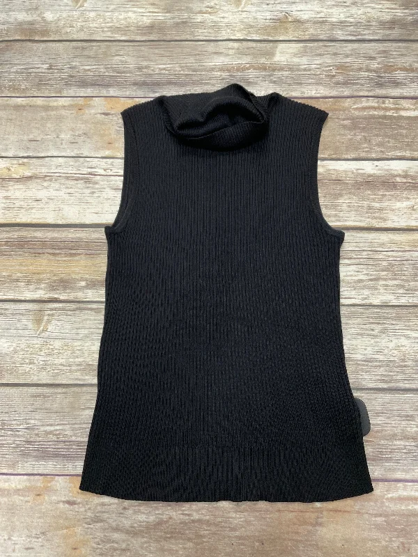 Top Sleeveless By Cable And Gauge In Black, Size: M