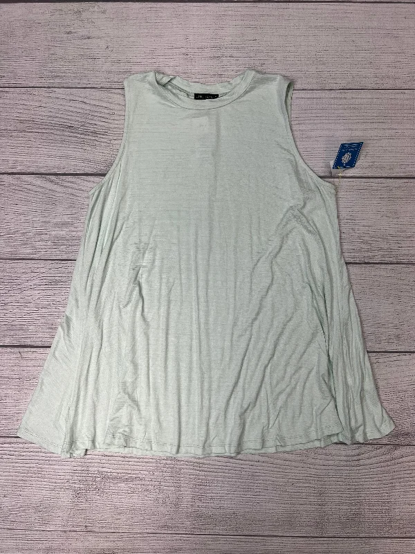 Top Sleeveless By Lane Bryant In Mint, Size: Xl