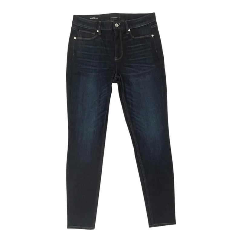 Jeans Skinny By White House Black Market In Blue Denim, Size:6