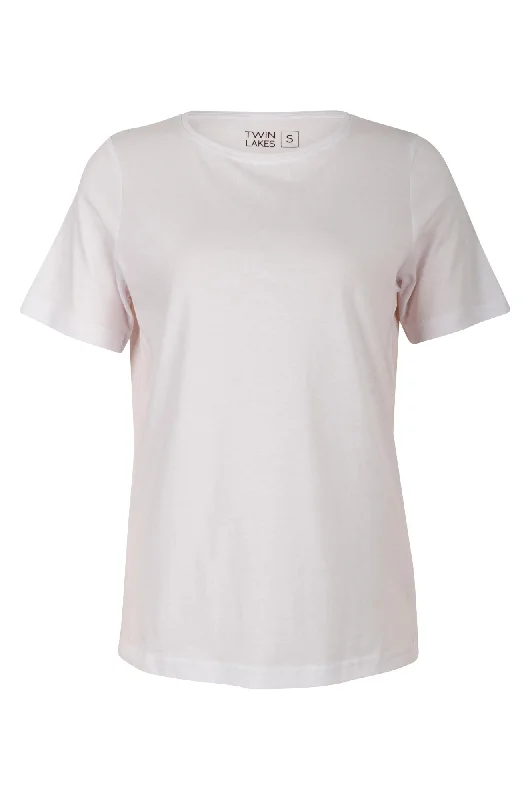 100% Cotton T Shirt | WHITE | 6001A1