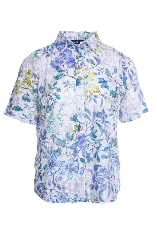 Printed Shirt | BLUES GARDEN | 8401A1