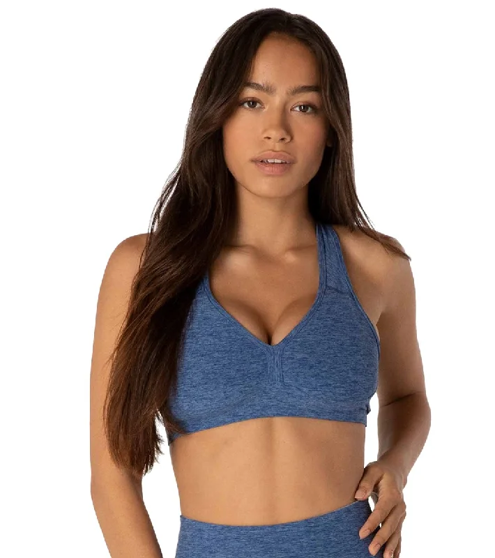 Beyond Yoga Spacedye Lift Your Spirits Yoga Sports Bra Serene/Hazy Blue