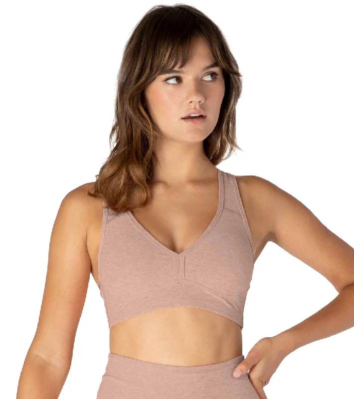 Beyond Yoga Spacedye Lift Your Spirits Yoga Sports Bra Tinted Rose/Pink Quartz