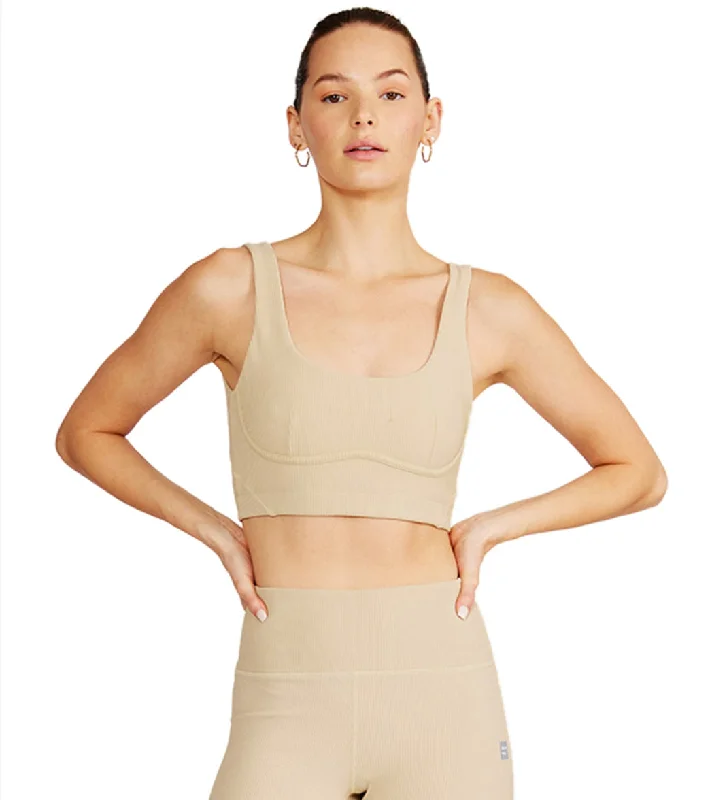 Cream Yoga Venesa Bustier Bra