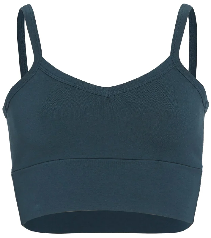 Hard Tail Low Back V Yoga Sports Bra Palmetto