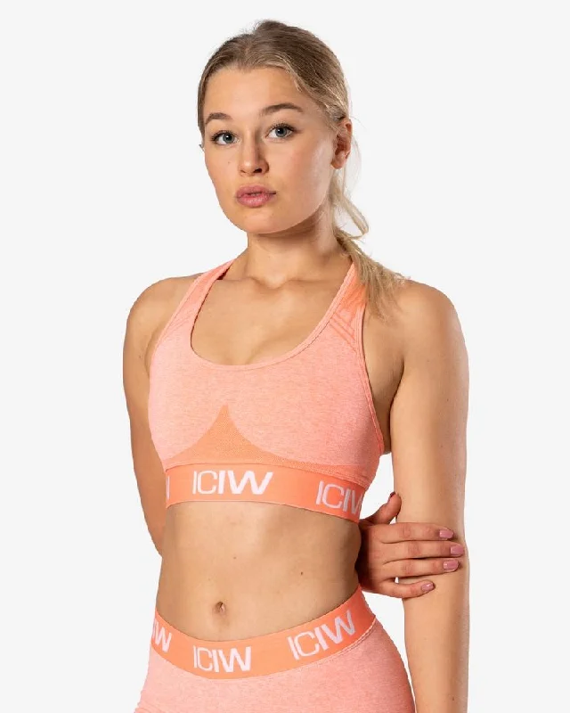 ICIW Seamless Sports Bra - Peach