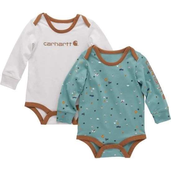 Boys' Long-Sleeve Bodysuit 2-Piece Set (Infant)