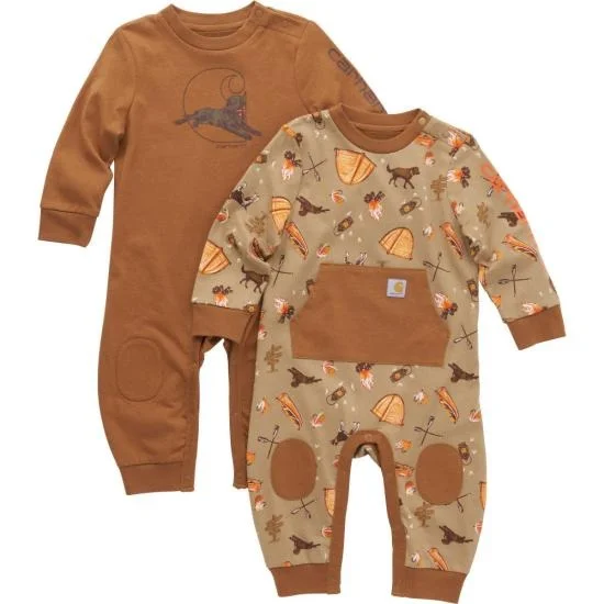 Boys' Long-Sleeve Camp Coverall 2-Piece Set (Infant)