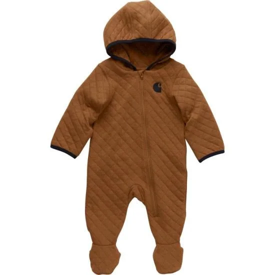 Kids' Long-Sleeve Quilted Footed Coverall (Infant)