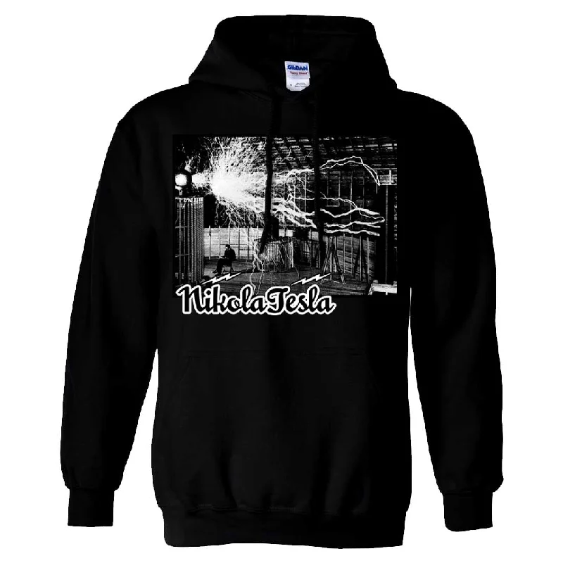 Tesla Coil Two Tone Sweatshirt Hoodie